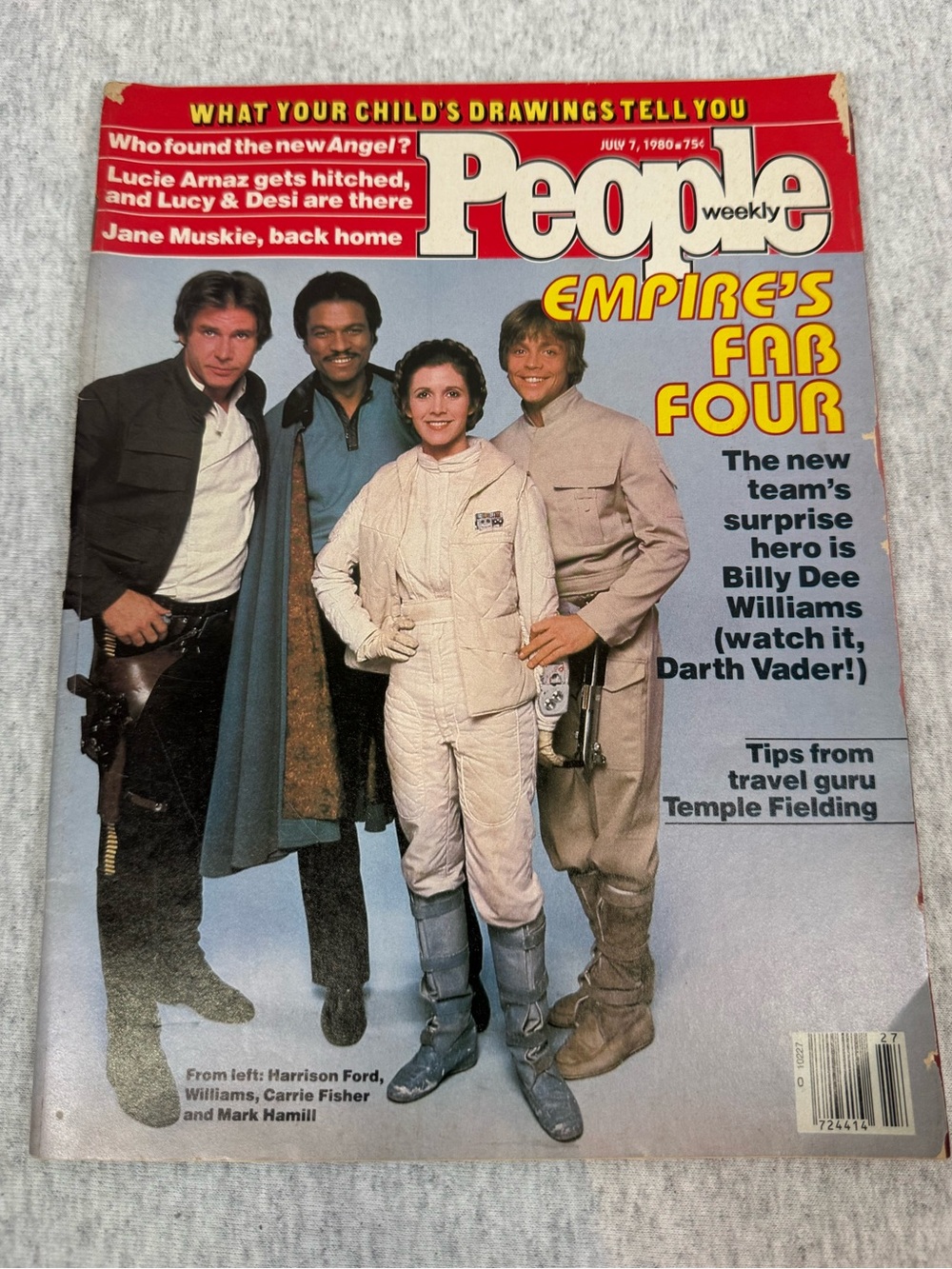 Vintage People Magazine July‎ 7, 1980 - The Empire Strikes Back Cover Issue